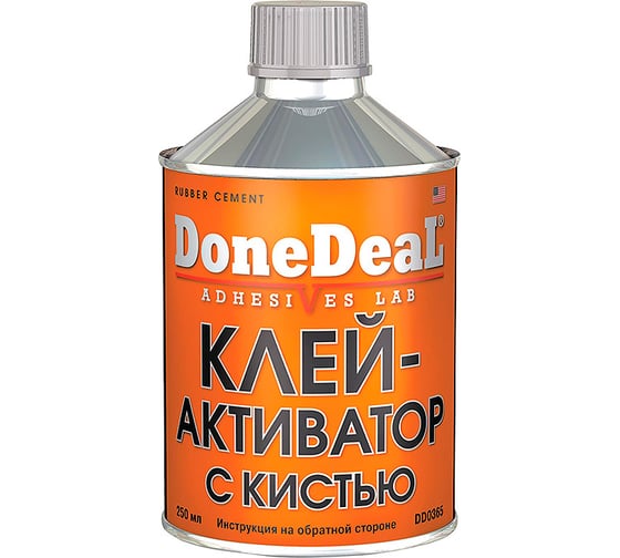 Клей-активатор для ремонта шин Done Deal с кистью DD0365N