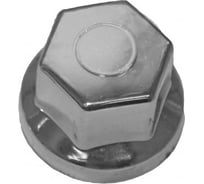 Колпачок на колесную гайку ДАЛИ-авто 33 мм, низкий, хром (20 шт. в упаковке) DA-02799