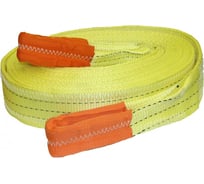 Буксировочный трос ДАЛИ-авто лента, усиленная петля, 9 м, 75 мм DA-01896