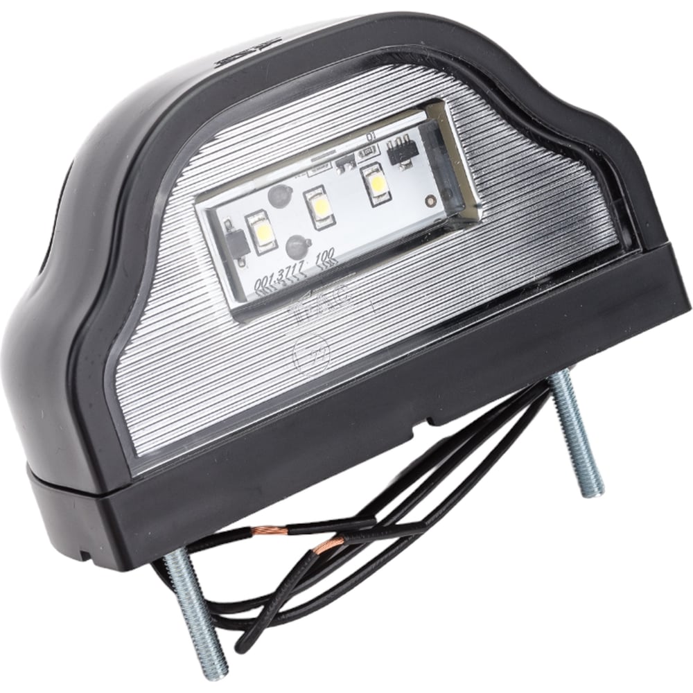 Фонарь подсветки номерного знака ДАЛИ-авто LED, черный, волна, 12/24 В  DA-01890 - выгодная цена, отзывы, характеристики, фото - купить в Москве и  РФ