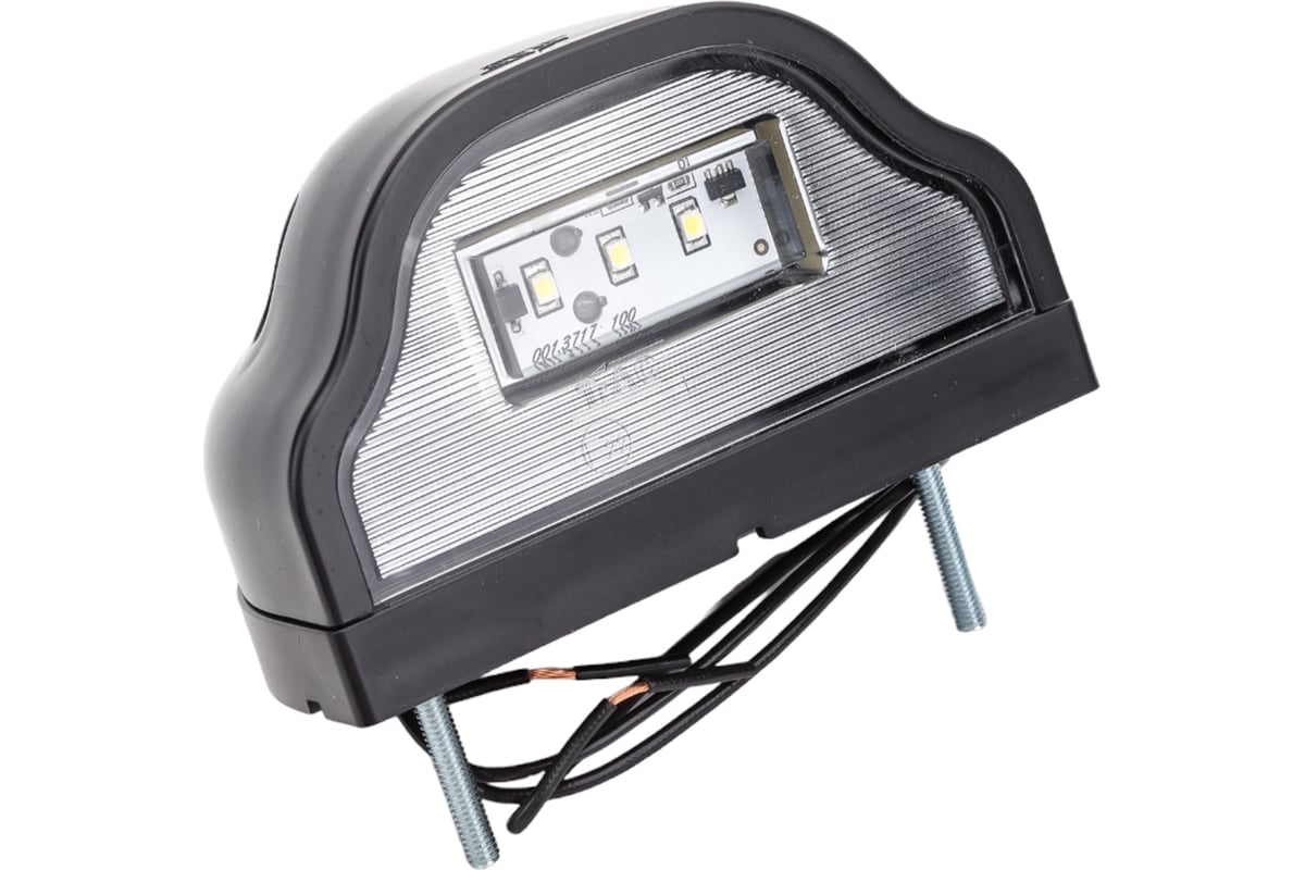 Фонарь подсветки номерного знака ДАЛИ-авто LED, черный, волна, 12/24 В  DA-01890 - выгодная цена, отзывы, характеристики, фото - купить в Москве и  РФ