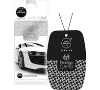 Ароматизатор воздуха Aroma Car PRESTIGE CARD CHROME подвесной 83544
