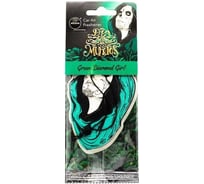 Ароматизатор воздуха Dia de los mueertos green diamond girl, 5g, подвесной Aroma Car 83279