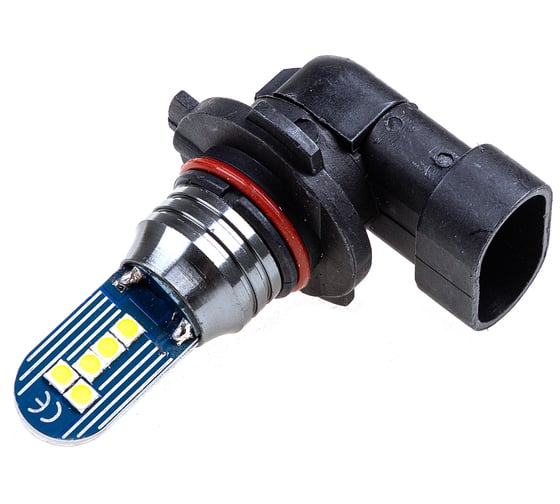 Автолампа SKYWAY диод S9006 12-24V 10SMD 1-конт Белая блистер Ближний, дальний компл 2 шт S08202048