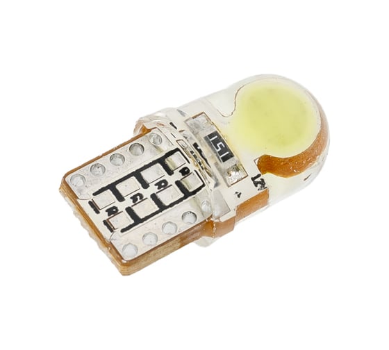 Светодиод Nord-Yada T10 (2 LED) 0.48W COB (Diameter=6mm ) 12V W5W белый (2 шт в 1 упаковке) 906072