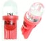 Светодиод Nord-Yada T10-01 (1LED) 12V W5W Base:BW2,1x9,5D стандартный красный 0.13 W 0.45 lm (2 шт в 1 упаковке) 900290 1