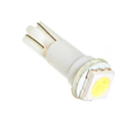 Светодиод Nord-Yada T5-02 (1SMD) 12V W1,2W Base: W2,0x4,6d 0.1 W 5 lm теплый белый (2 шт в 1 упаковке) 901144