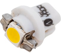 Светодиод Nord-Yada T5 B8,5d-02 (1SMD)12V W1.2W Base: B8.5d 0.1W 5 lm теплый белый (2 шт в 1 упаковке) 901985