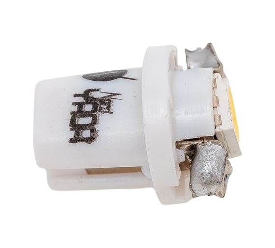 Светодиод Nord-Yada T5 B8,5d-02 (1SMD)12V W1.2W Base: B8.5d 0.1W 5 lm теплый белый (2 шт в 1 упаковке) 901985
