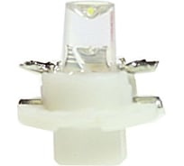 Светодиод Nord-Yada T5 B8.4D-02 1LED12V W1.2W Base:B8.4D 0.18W 5lm белый с патроном (2 шт в 1 упаковке) 904587