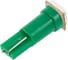 Светодиод Nord-Yada T5-02 (1SMD) 12V W1,2W Base:W2,0x4,6d 0.1W зеленый (2 шт в 1 упаковке) 901145 2