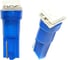 Светодиод Nord-Yada T5-02 (1SMD) 12V W1,2W Base:W2,0x4,6d 0.1W 0.8 lm синий (2 шт в 1 упаковке) 901143 1