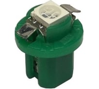 Светодиод Nord-Yada T5 B8,5d-02 (1SMD) 12V W1.2W Base: B8.5d 0.1W 3.7lm GREEN (2 шт в 1 упаковке) 901988
