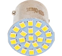 Светодиод Nord-Yada G18.5 22SMD (size 3020) 12V R10W BA15s белый 1.4W 66lm (2 шт в 1 упаковке) 904591
