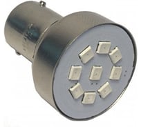 Светодиод Nord-Yada S25 (9SMD) BA15s 12V красный 0.72 W 6 lm (2 шт в 1 упаковке) 901975