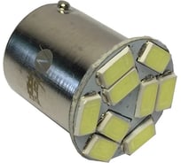 Светодиод Nord-Yada G18.5 9SMD (size 5630) 12V R10W BA15s белый 0.6 W 85 lm (2 шт в 1 упаковке) 908458