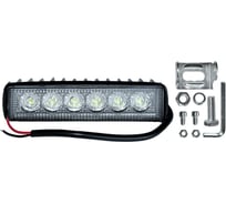 Противотуманная универсальная светодиодная фара ДАЛИ-авто 18W 6 LED,9-40V, 153*40*38мм DA-02364