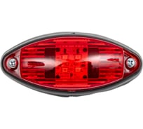 Боковой габаритный светодиодный фонарь ДАЛИ-авто, красный с прокладкой ГФ2-02LED DA-02153