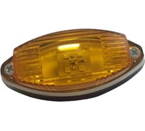 Боковой габаритный светодиодный фонарь ДАЛИ-авто, желтый с прокладкой ГФ2-00LED DA-02152