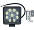 Универсальная противотуманная светодиодная фара Дали-Авто 27W 9 LED, 9-40V, 128х108х36мм DA-02362 1