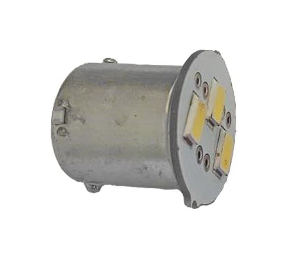Светодиодная лампа ДАЛИ-авто 12-24V белая, 5730*3 диода, BA15S , 40mA DA-02608