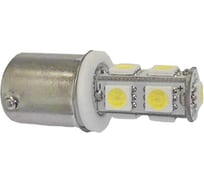 Светодиодная лампа ДАЛИ-авто 24V белая, 5050*9 диодов, ВА15S, DA-02615