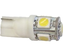 Светодиодная лампа ДАЛИ-авто 24V белая, 5050 *5 диодов, T-10 безцокольная DA-02601