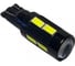 Светодиод Nord-Yada T10 10SMD (size 5630) 12V с увеличивающей линзой W2,1x9,5d белый (2шт в 1 уп.) 903862 1