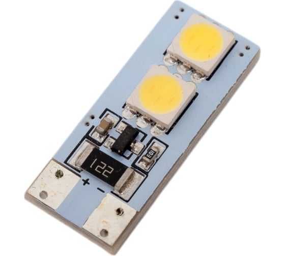 Светодиод Nord-Yada T10 BM 4SMD (size 5050)W5W(W2,1x9,5d) 12V белый 22m 1.4W (с резистором) TM (2шт в 1 уп.) 902726