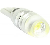 Светодиод Nord-Yada T10 1SMD High Power optical lens(size 7080) 12V W5W 1W 25lm белый (2шт в 1 уп.) 902356