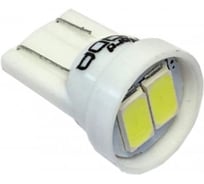 Светодиод Nord-Yada T10 2SMD (size 5630) W5W белый 12V (2шт в 1 уп.) 904242