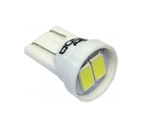 Светодиод Nord-Yada T10 2SMD (size 5630) W5W белый 12V (2шт в 1 уп.) 904242