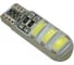 Светодиод Nord-Yada T10 6SMD (size 5730 ) W5W силикон белый 12V (2шт в 1 уп.) 906074 1