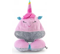 Детская подушка для путешествий Benbat с капюшоном - Единорог HH180
