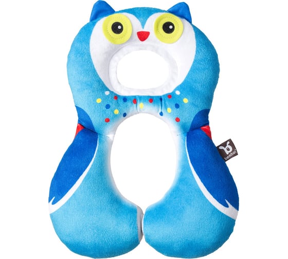 Детская подушка для путешествий Benbat 1-4 года, сова HR308 1