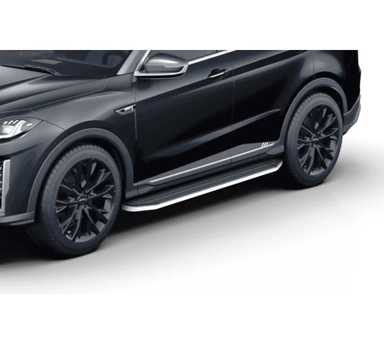 Пороги на авто Rival Premium Jetour X70 Plus 2023-н.в., рынок РФ, 180 см, A180ALP.0910.1