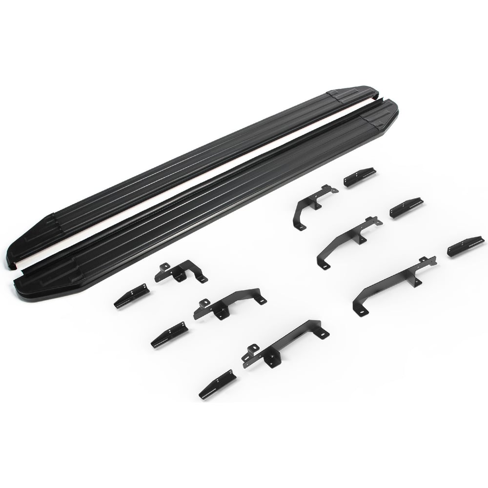 Пороги на автомобиль Rival Premium-Black Jetour X70 Plus 2023-н.в., 180 ...