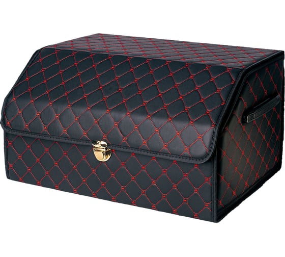 Ящик для багажника Good Sale 55x30x28 см черный с красной строчкой 10118BR