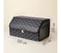 Ящик для багажника Good Sale 55x30x28 см, черный с золотой строчкой 10118BG 7