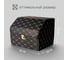 Ящик для багажника Good Sale 35x32x27 см, черный с золотой строчкой 10116BG 3