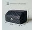 Ящик для багажника Good Sale 46x30x27 см, черный с серебряной строчкой 10117BS 2