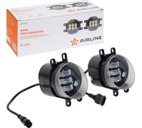 Светодиодная фара Airline с регулируемой световой границей, 30 Вт Белый, 130x90x100 мм, комплект 2 шт ALED092