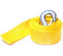 Буксировочный трос ПРОММЕТАЛЛ 8/6000 (лента 90мм - крюк-петля) БТ8600090-К-П