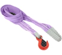 Буксировочный трос ПРОММЕТАЛЛ 2,5/6000 (лента 50мм - крюк-петля) БТ2,5600050-К-П