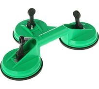 Стеклодомкрат TUNDRA тройной, пластиковый, 125 мм, до 80 кг 2820186