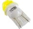 Автолампа SKYWAY диод T10W5W 12V 1SMD 1-конт керамика 3D Желтая Салон, габариты, номер, стопы S08201450 4