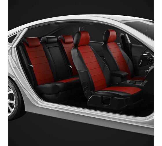 Авточехлы AVTOLIDER1 для Mitsubishi Outlander 3 с 2018-н.в. джип Задние спинка и сиденье 40 на 60. Передний подлокотник (чехол). Задний подлокотник (молния), 5-подголовников MI18-0904-EC06