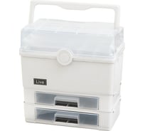 Аптечка домашняя большая Oqqi для таблеток и лекарств 34.5x34x20 YX-01/7