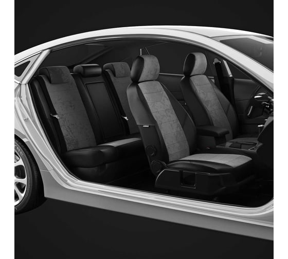 Авточехлы AVTOLIDER1 для Mazda Cx-5 с 2011-2015 джип Active. Задняя спинка 40 на 60, сиденье единое, 5-подголовников MZ16-0501-EC13