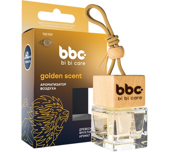 Ароматизатор воздуха BiBiCare GOLDEN SCENT, 7 мл 4424 1